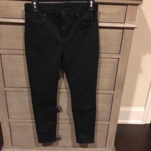Stretchy high waisted Topshop skinny jeans